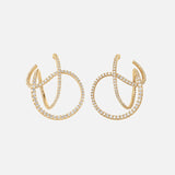 Love Bands Earrings Twisted