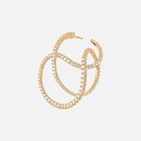 Love Bands Earrings Twisted