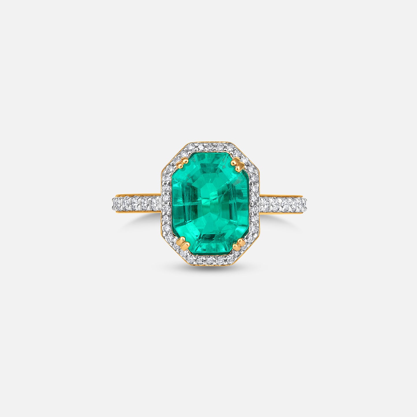 Green Monarch Ring