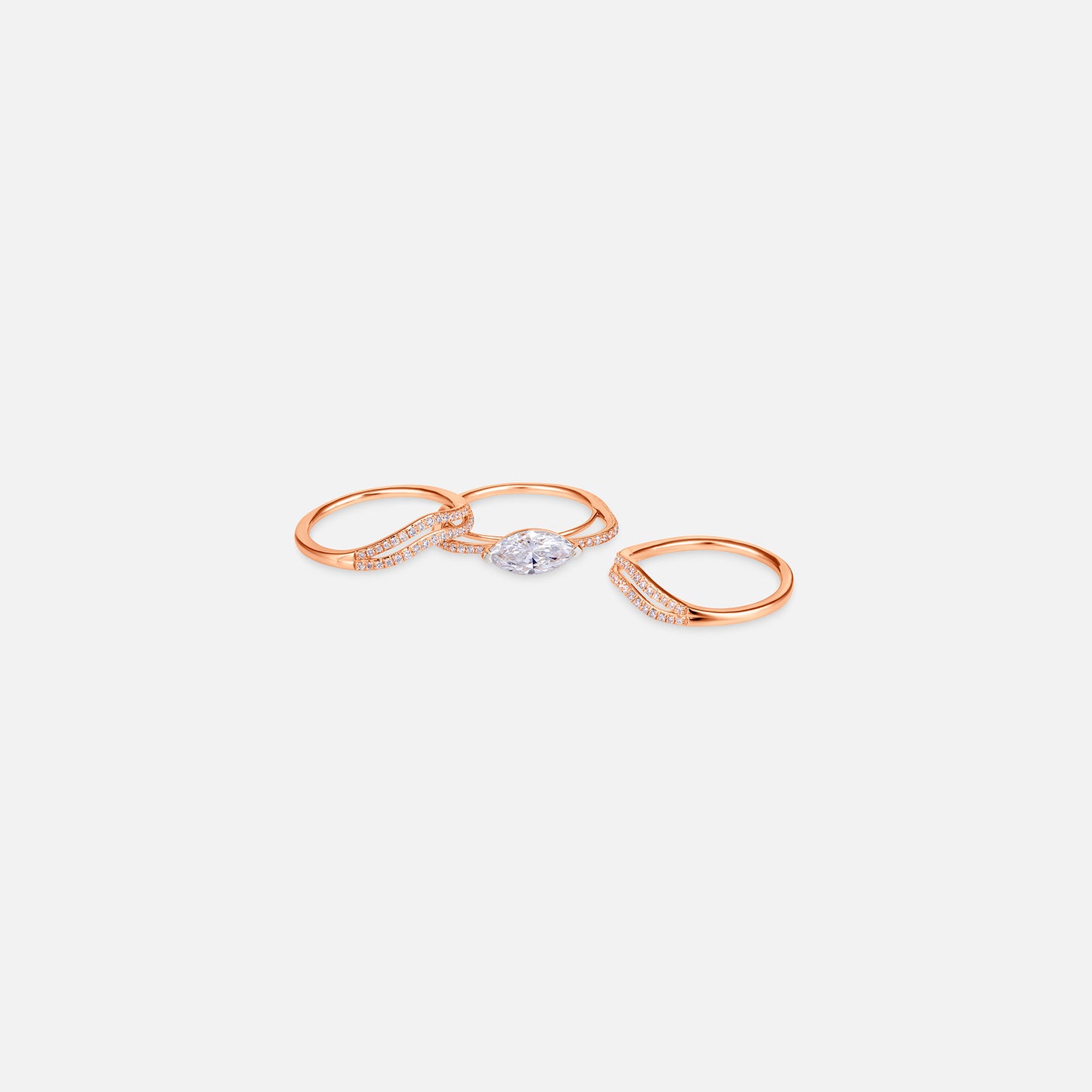 Curve Bridal Trio Set