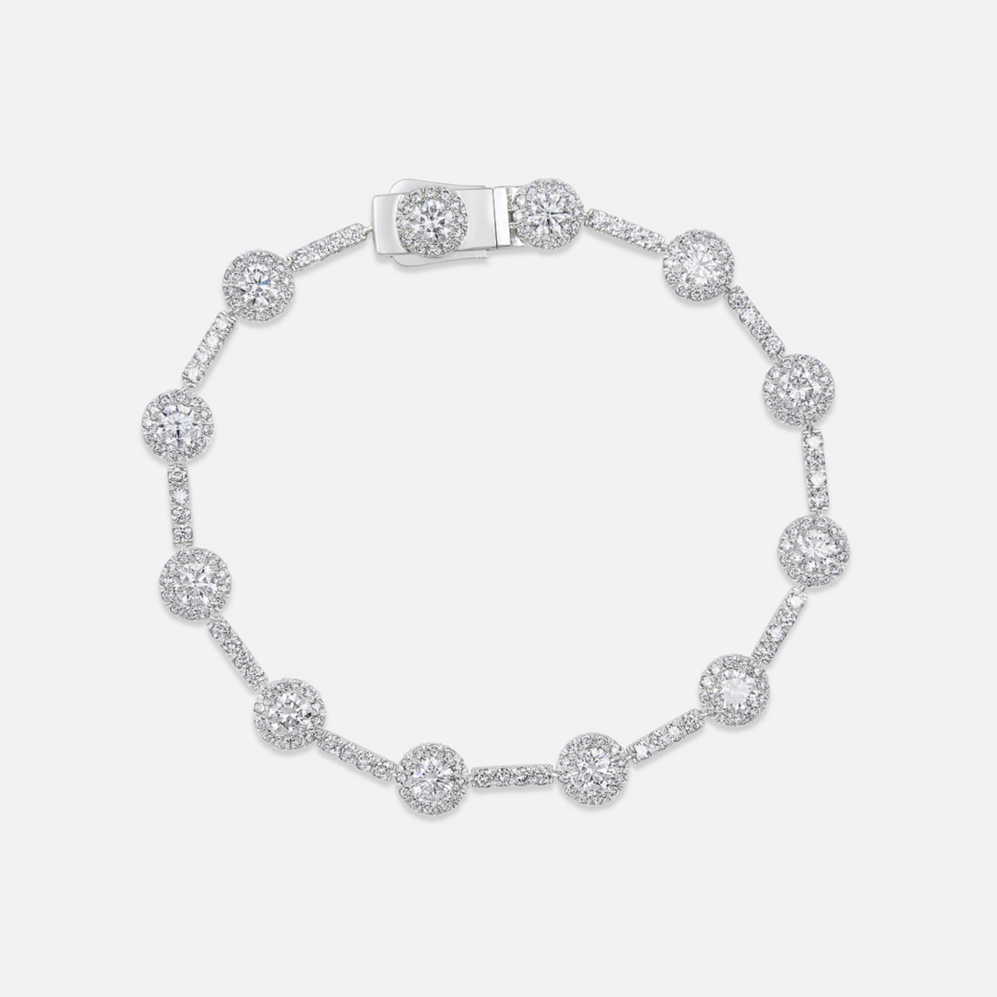 Infinity Dot Diamond Bracelet