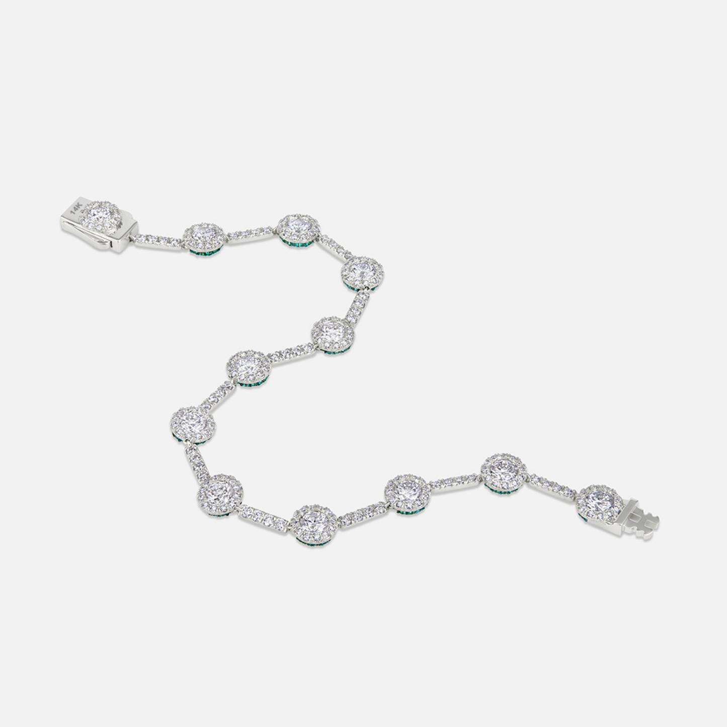 Infinity Dot Diamond Bracelet
