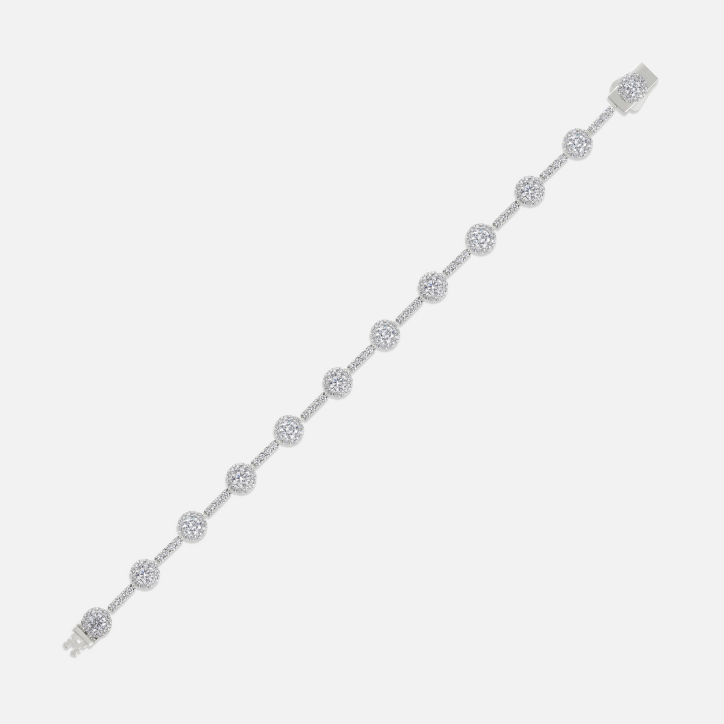 Infinity Dot Diamond Bracelet