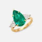 GREEN EMERALD RING