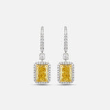 YELLOW SAPPHIRE EARRING