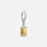 YELLOW SAPPHIRE EARRING