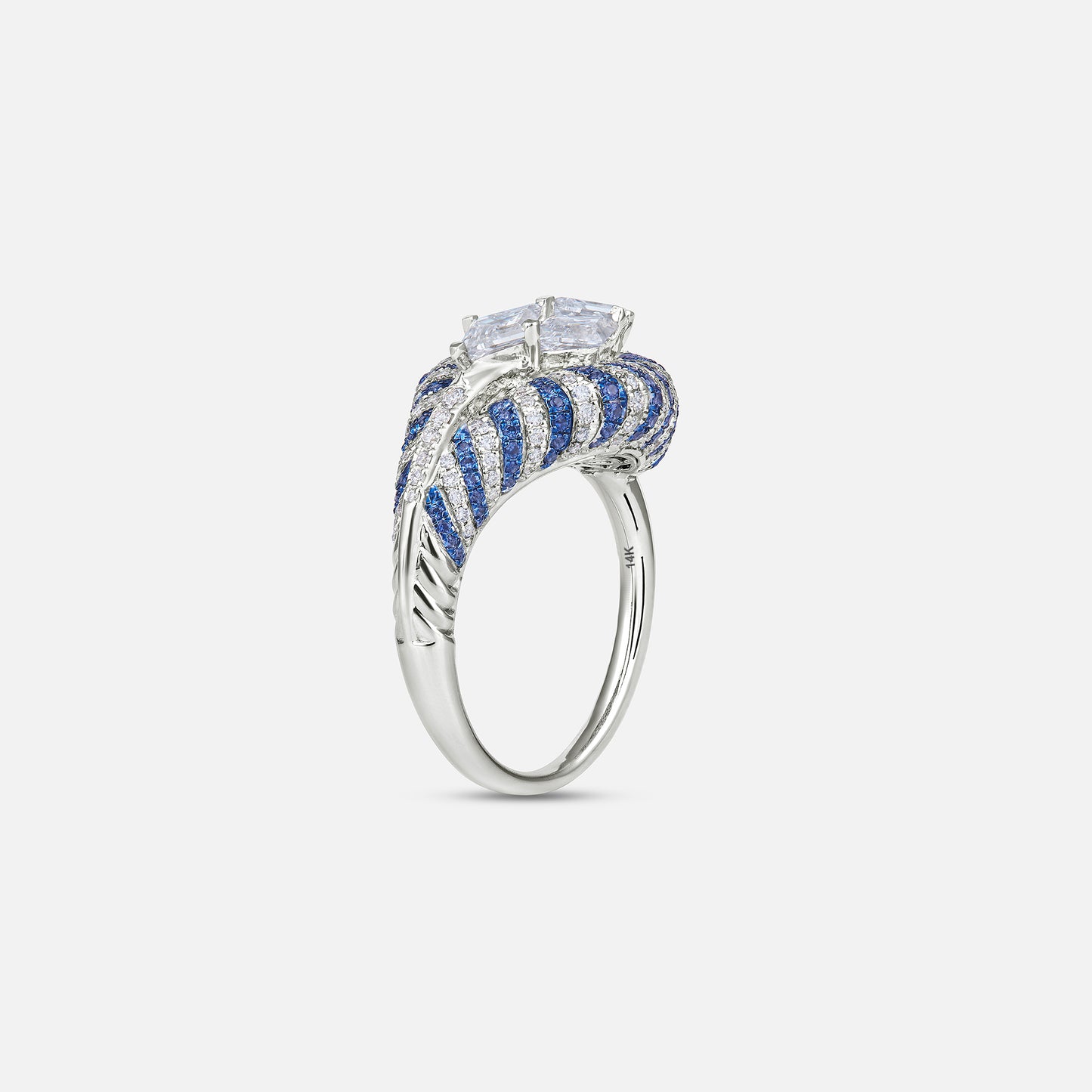Oceanic Illusion Halo Ring