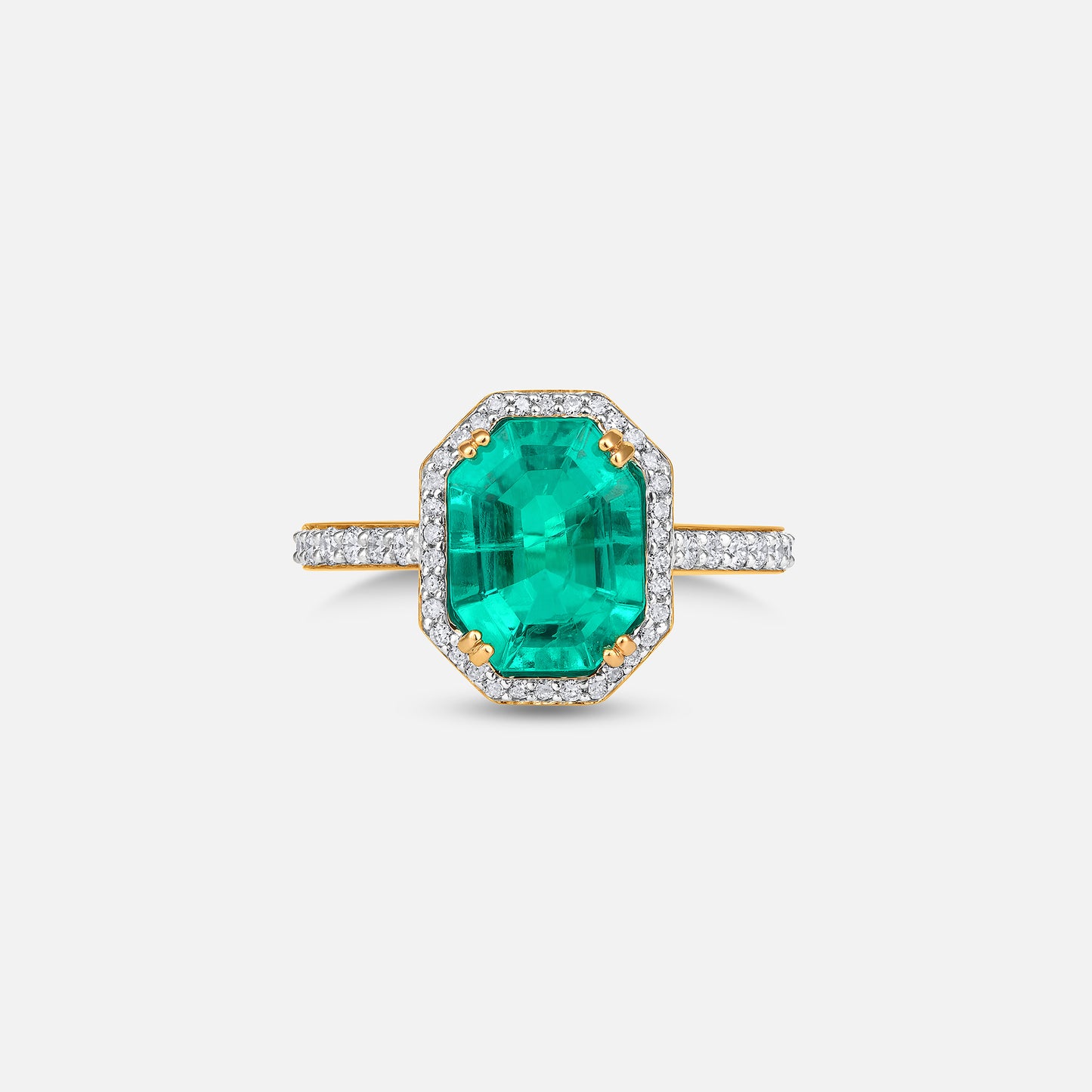 Green Monarch Ring