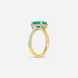 Green Monarch Ring