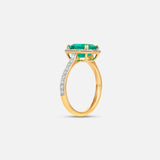Green Monarch Ring