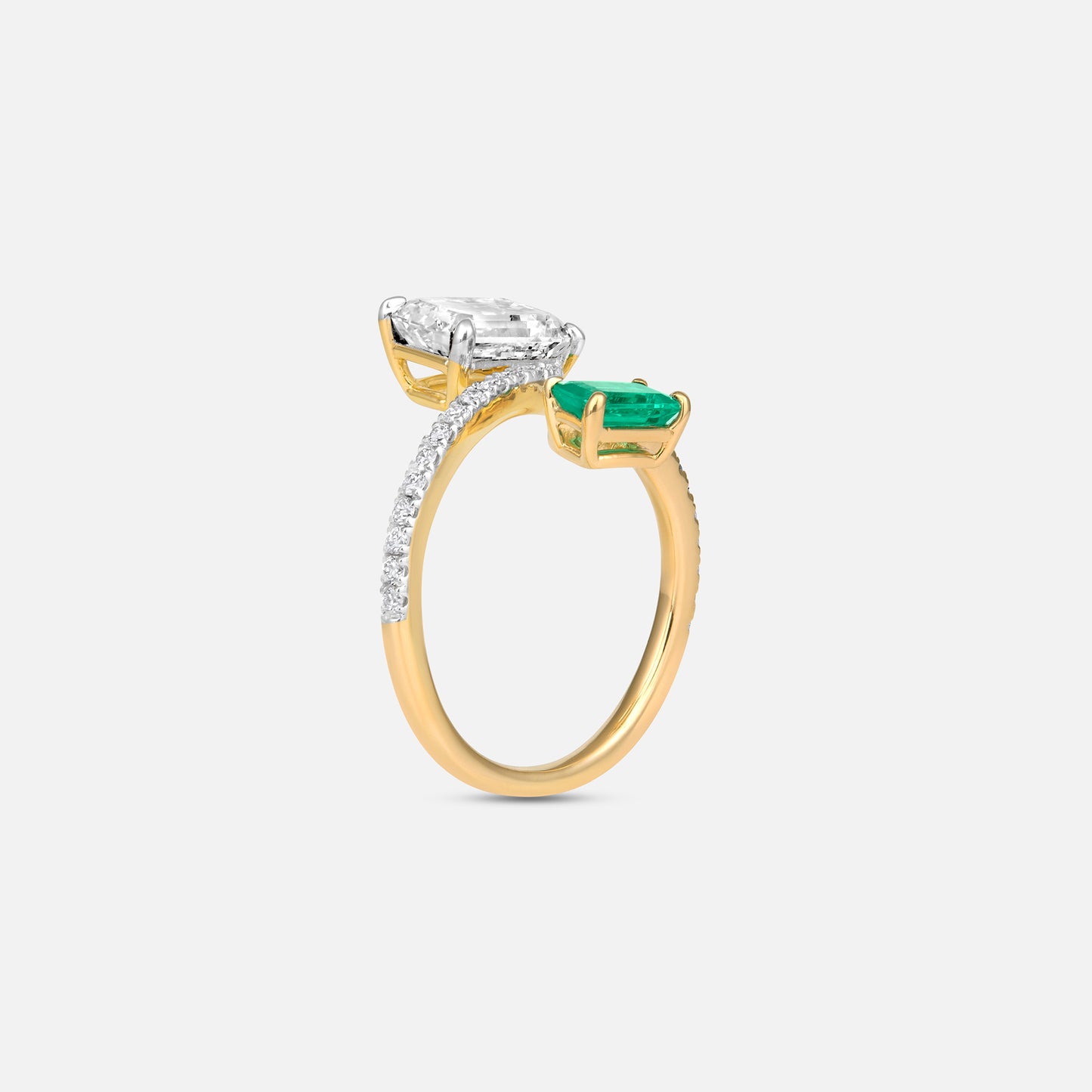 Emerald Edge ring