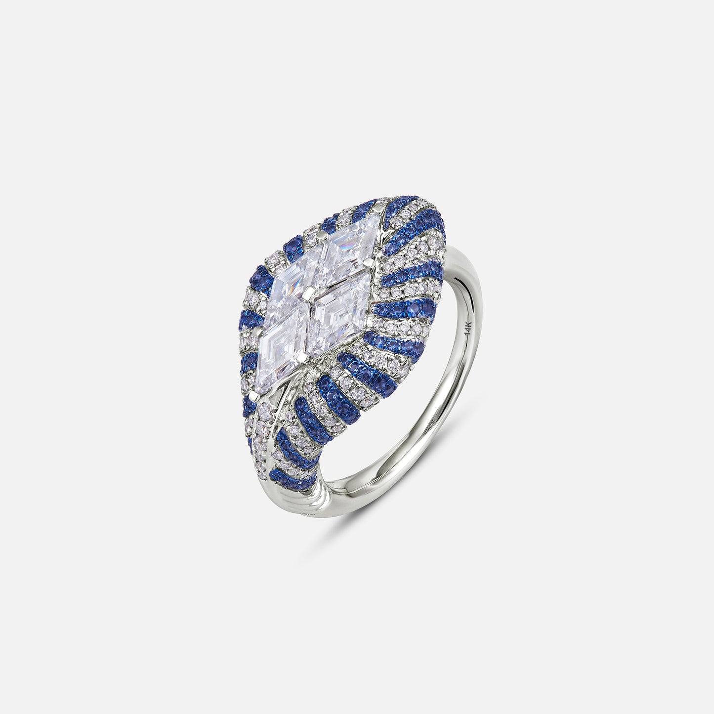 Oceanic Illusion Halo Ring