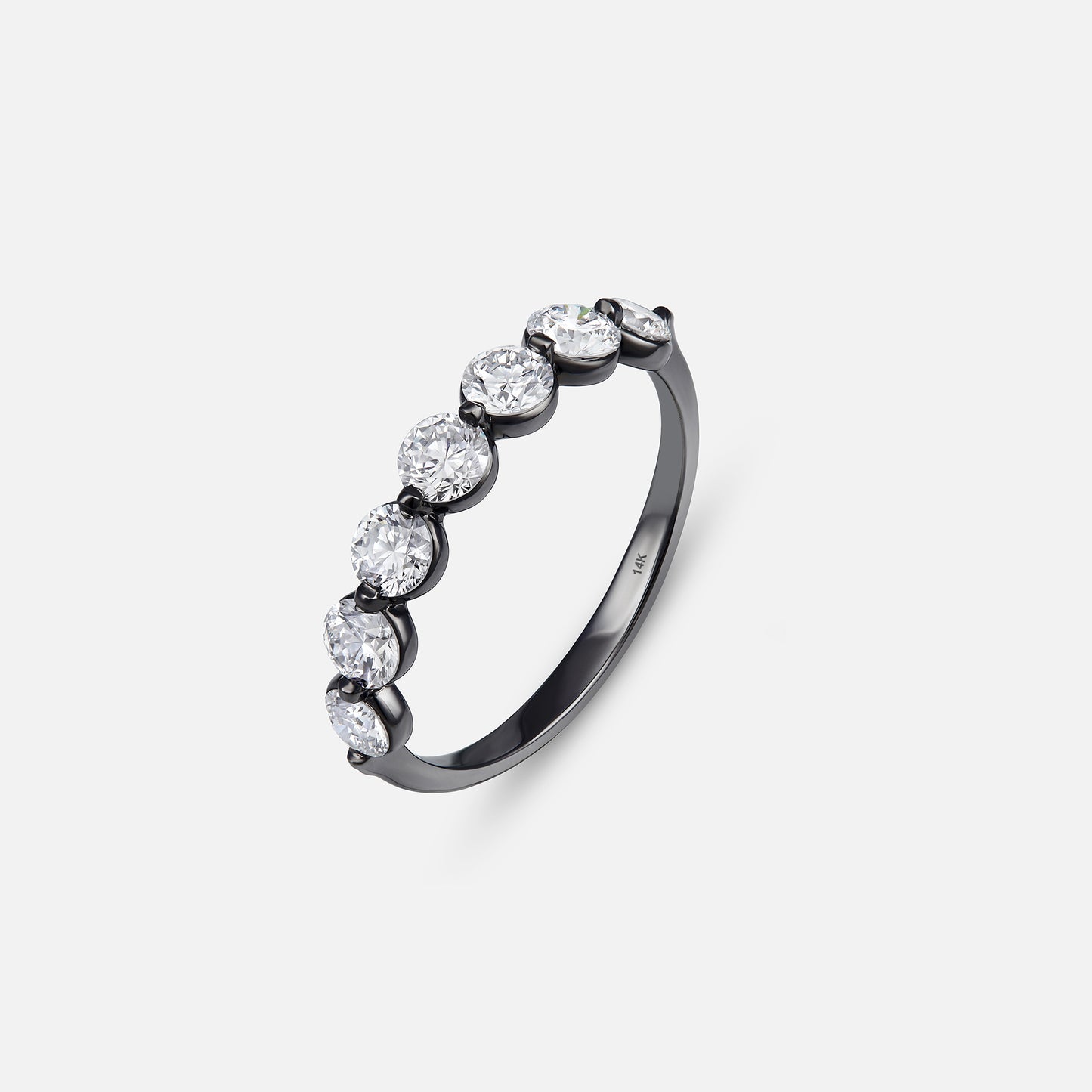 Eclipse Array Diamond Ring