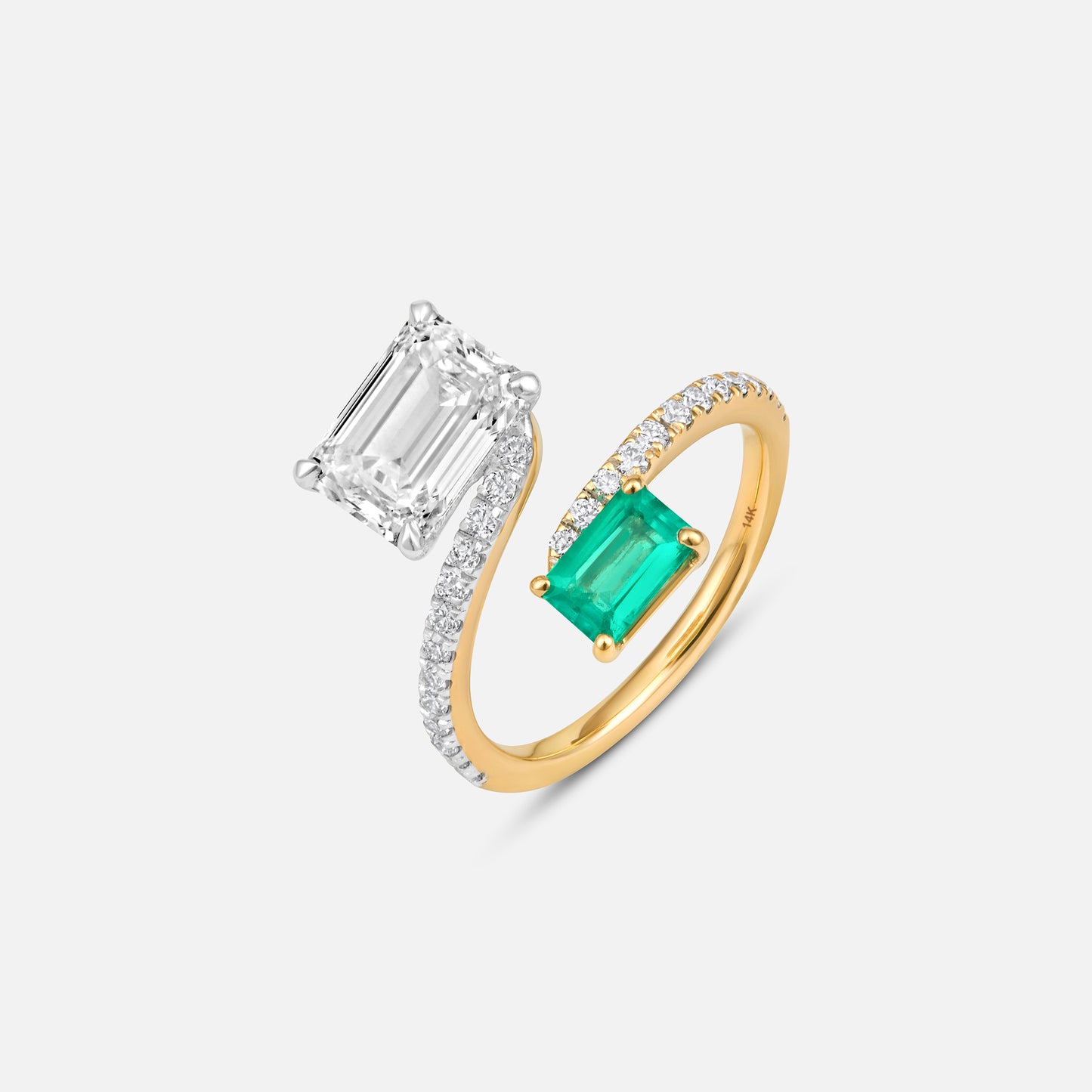 Emerald Edge ring