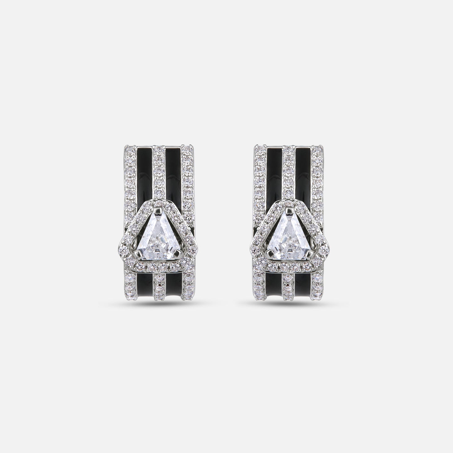 Lumina TriStone earring