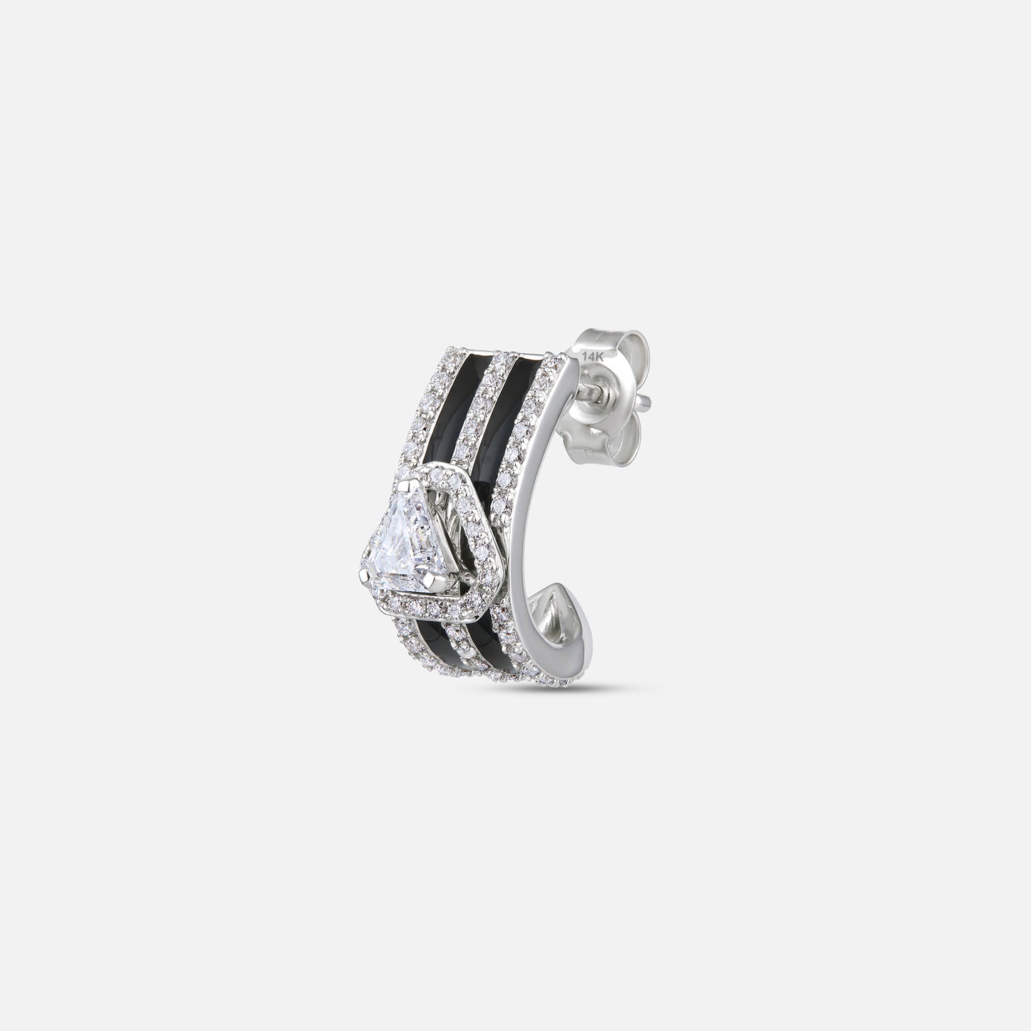 Lumina TriStone earring