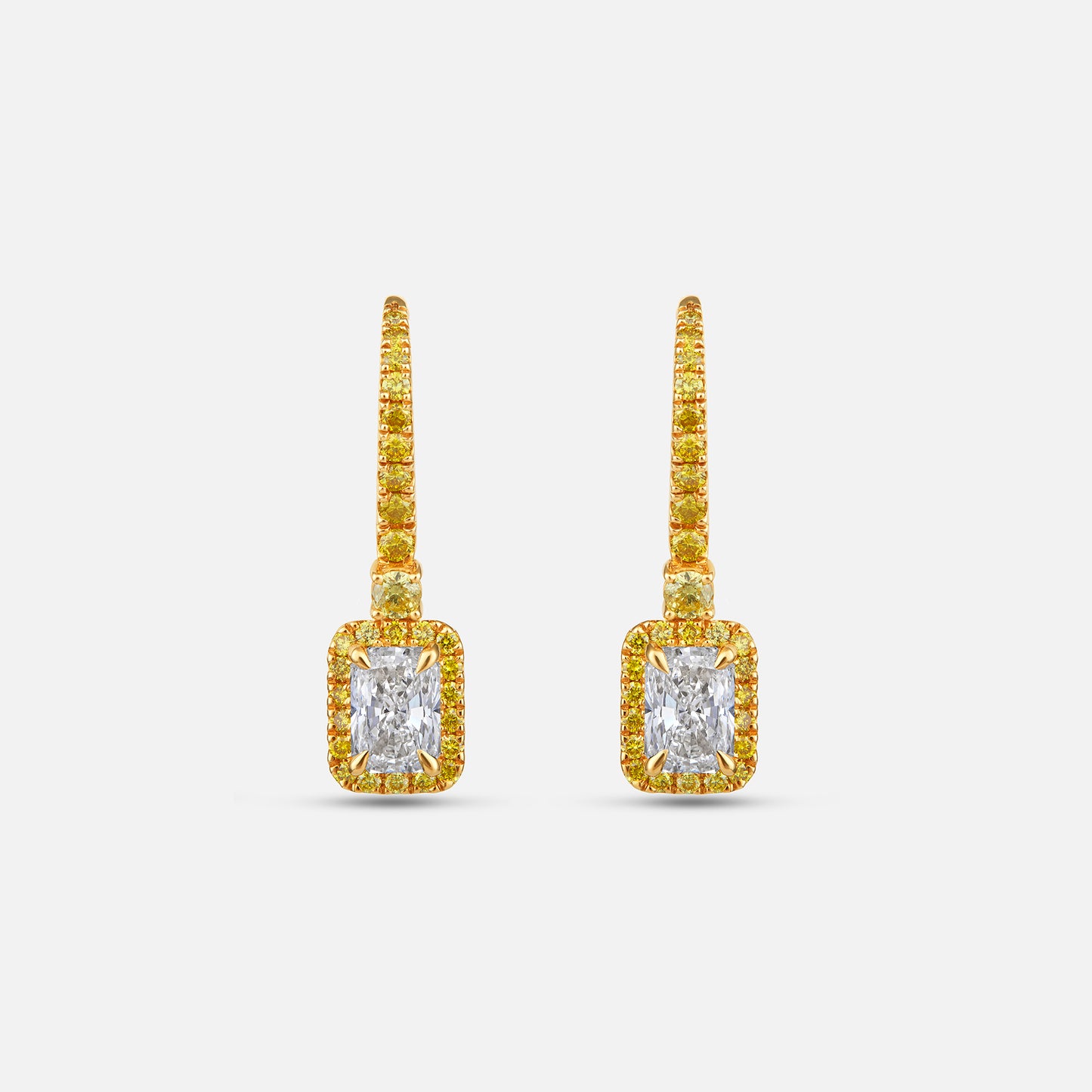 Gold Prism Dangle