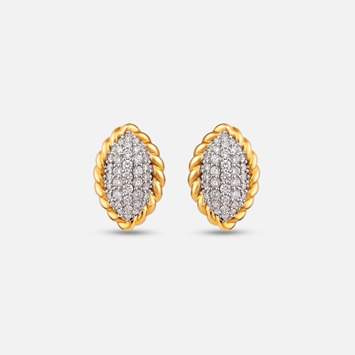 Twisted Sparkle Earring
