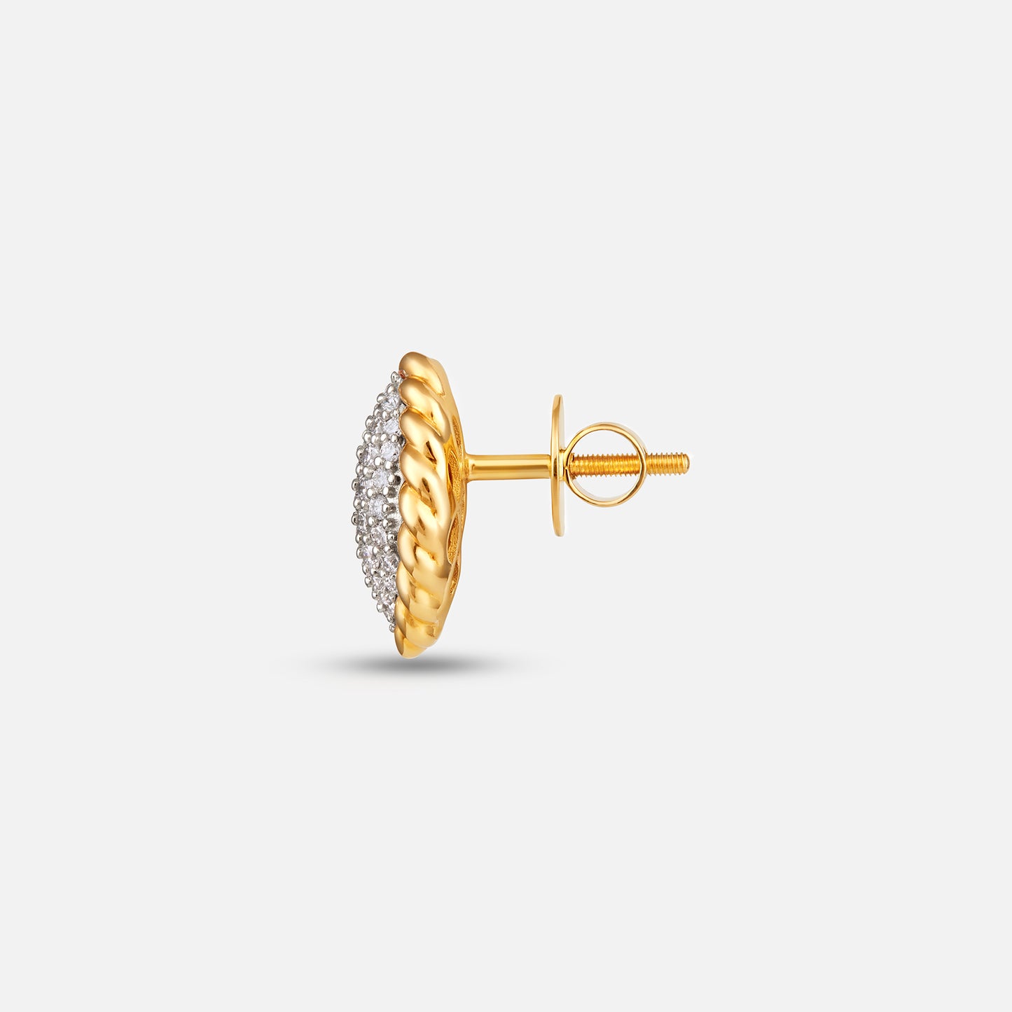 Twisted Sparkle Earring