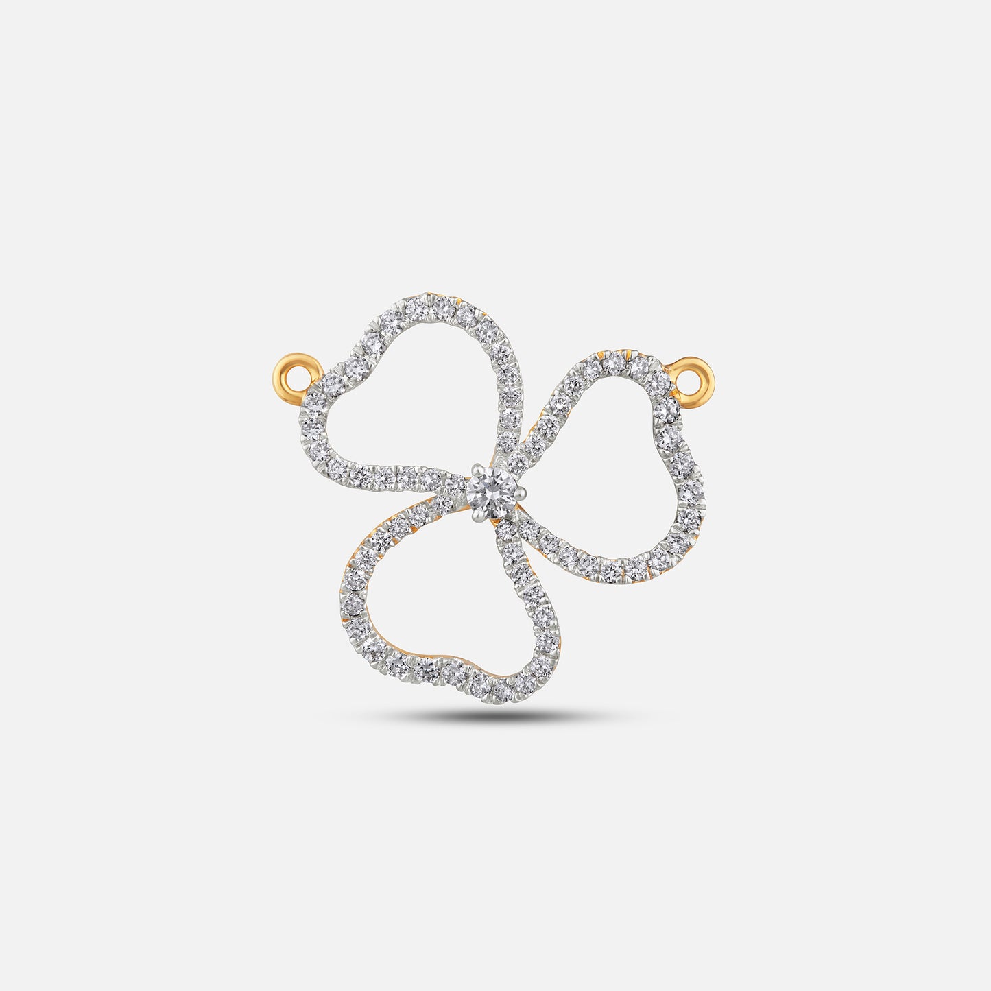 Diamond Clover Pendant
