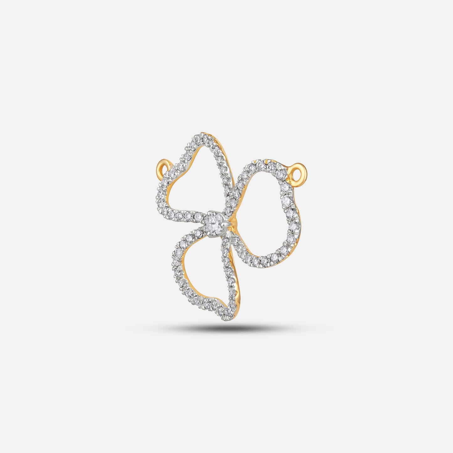 Diamond Clover Pendant