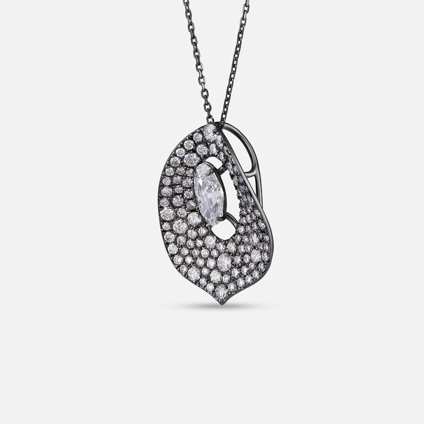 Cosmic Leaf Pendant