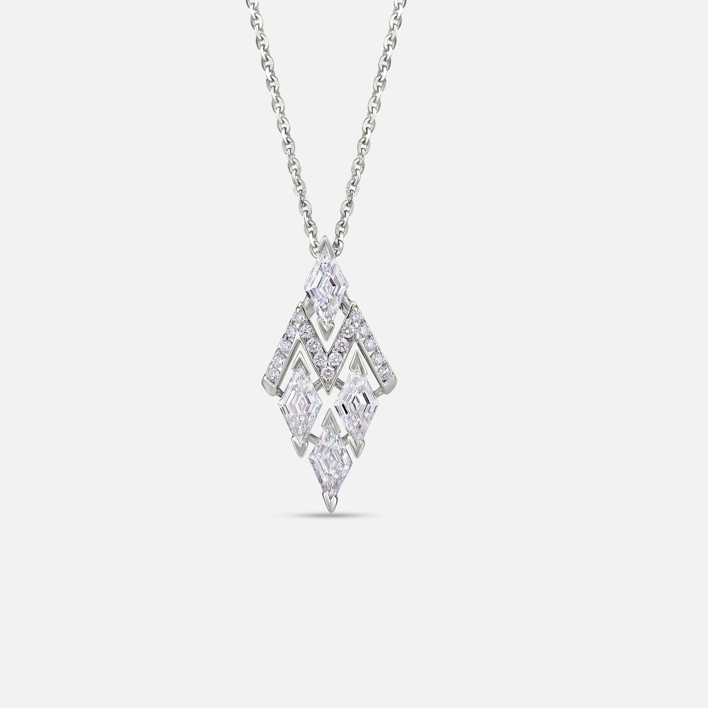 Imperial Prism Diamond Necklace