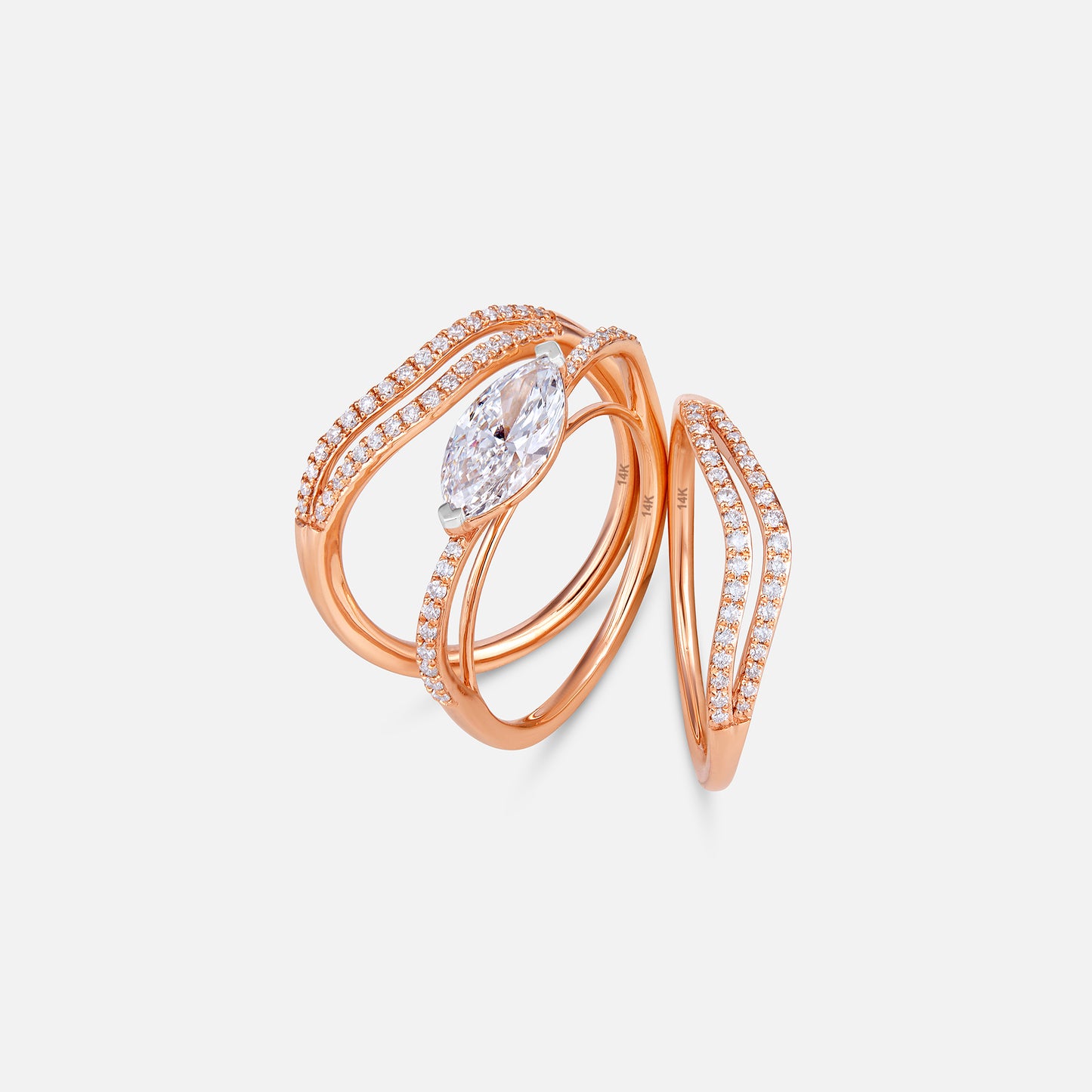 Curve Bridal Trio Set
