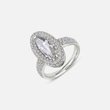 Moonstone Mirror Ring