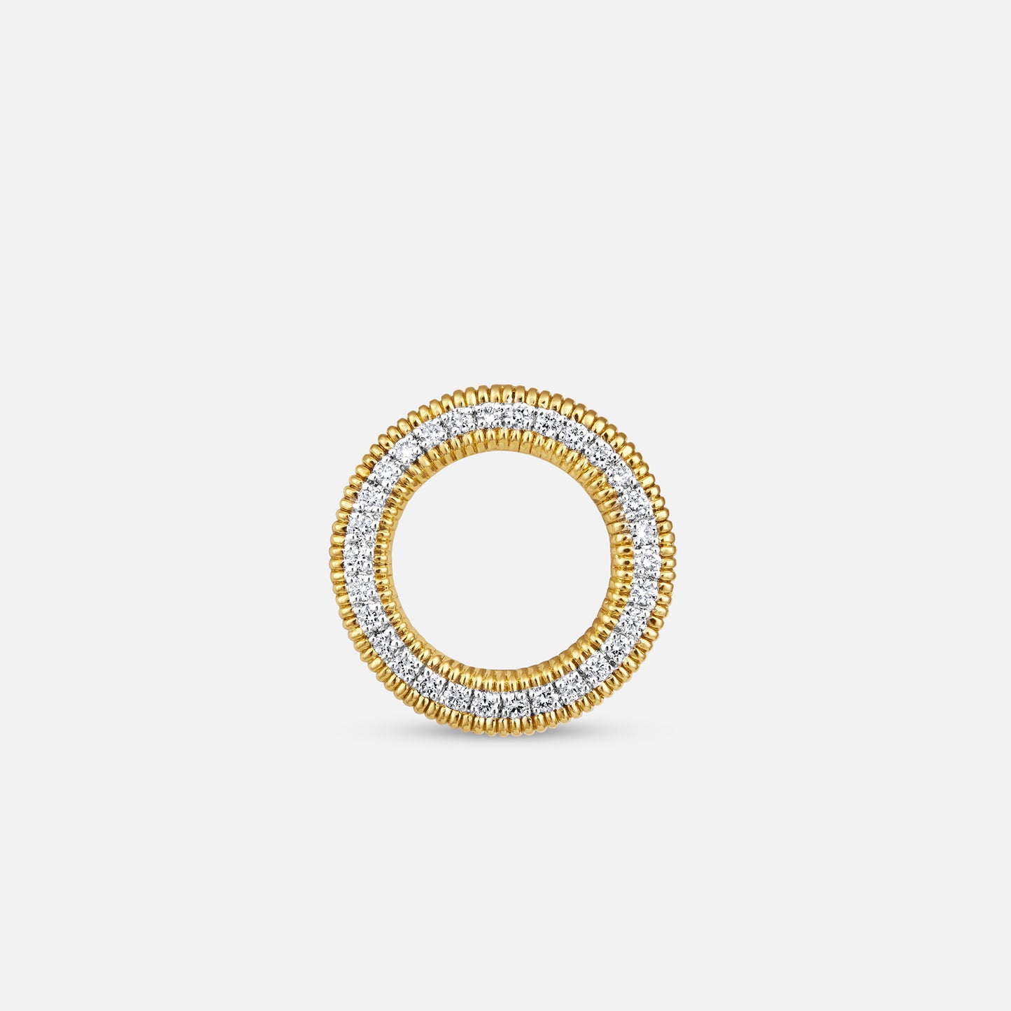 Orlina Circle Diamond Pendant