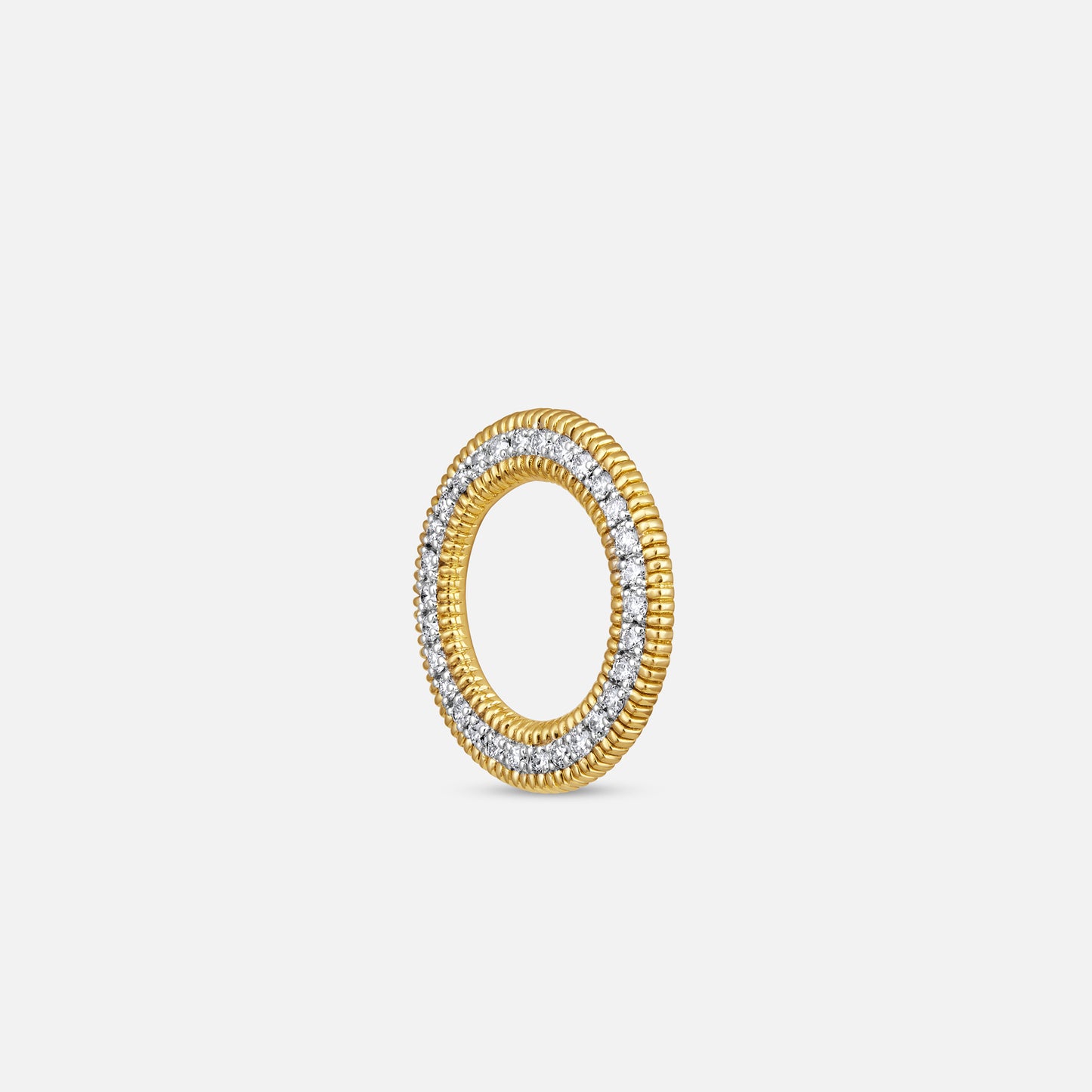 Orlina Circle Diamond Pendant