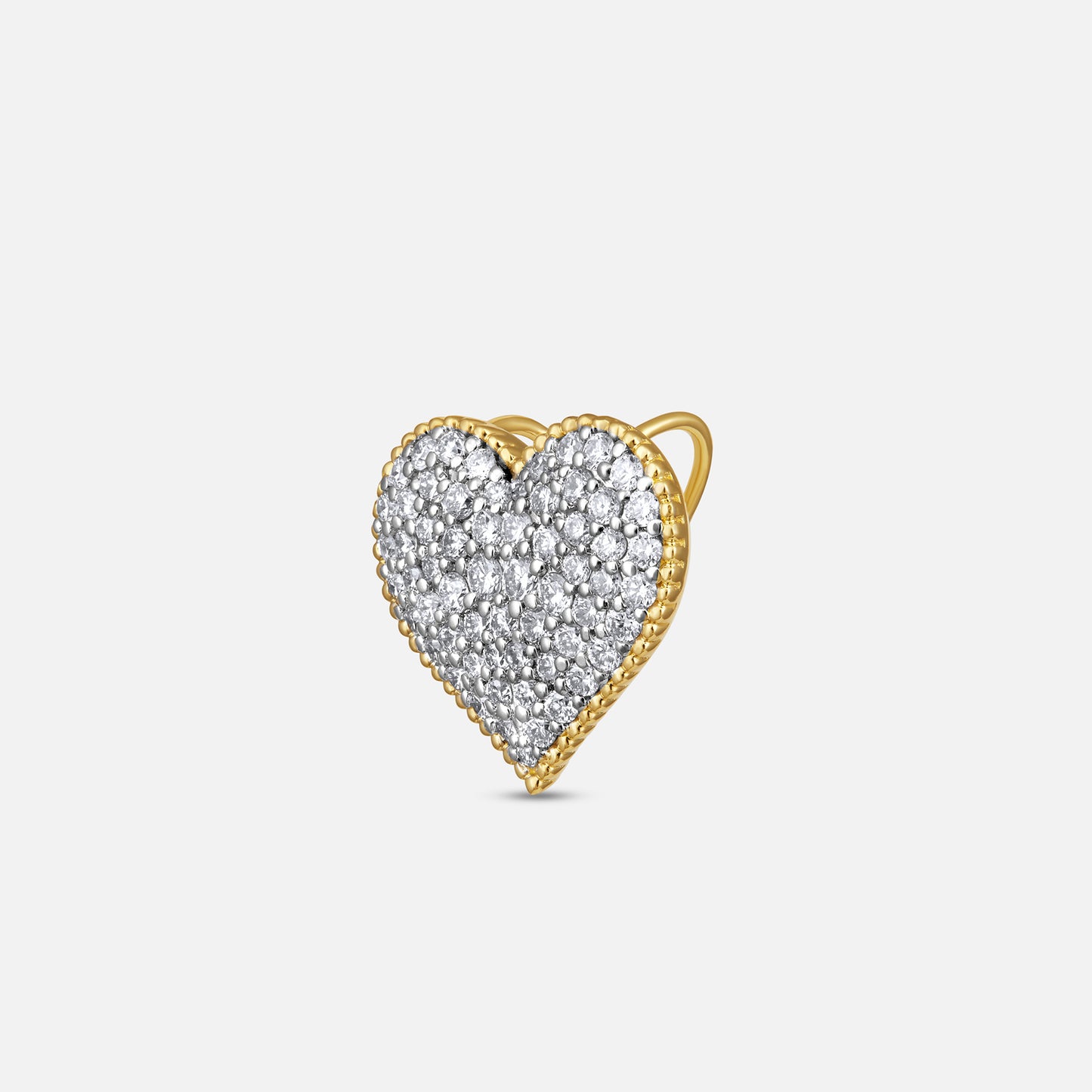 Signature Pavé Heart Pendant
