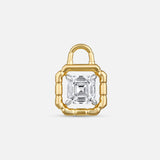 The Monarch Asscher Lock Pendant