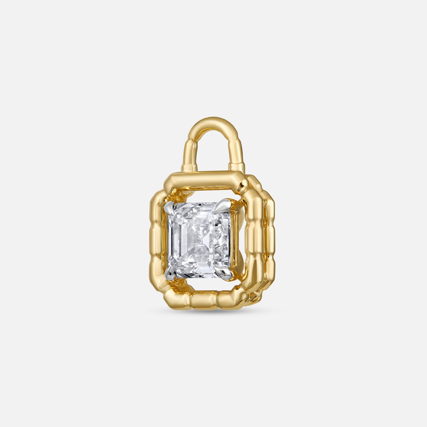 The Monarch Asscher Lock Pendant