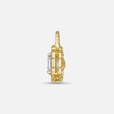 The Monarch Asscher Lock Pendant
