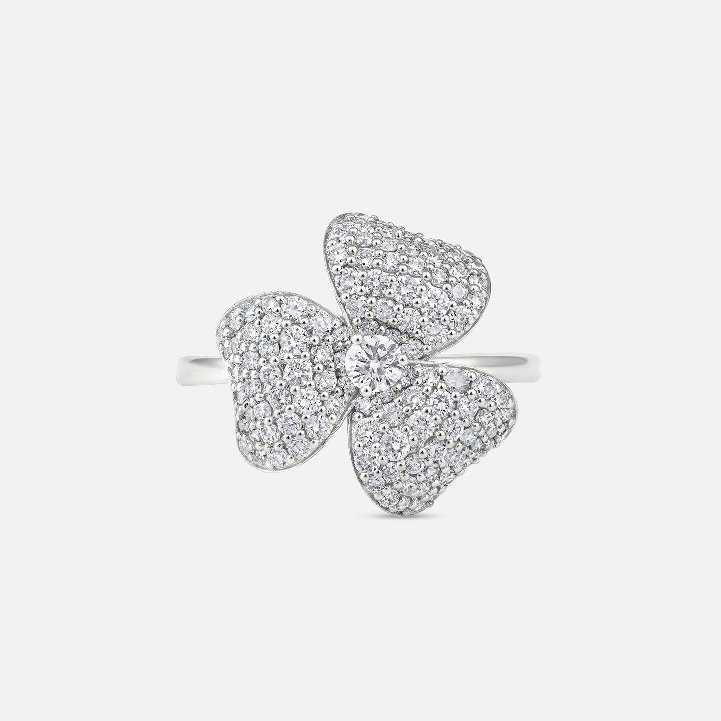 Diamond Blossom Ring