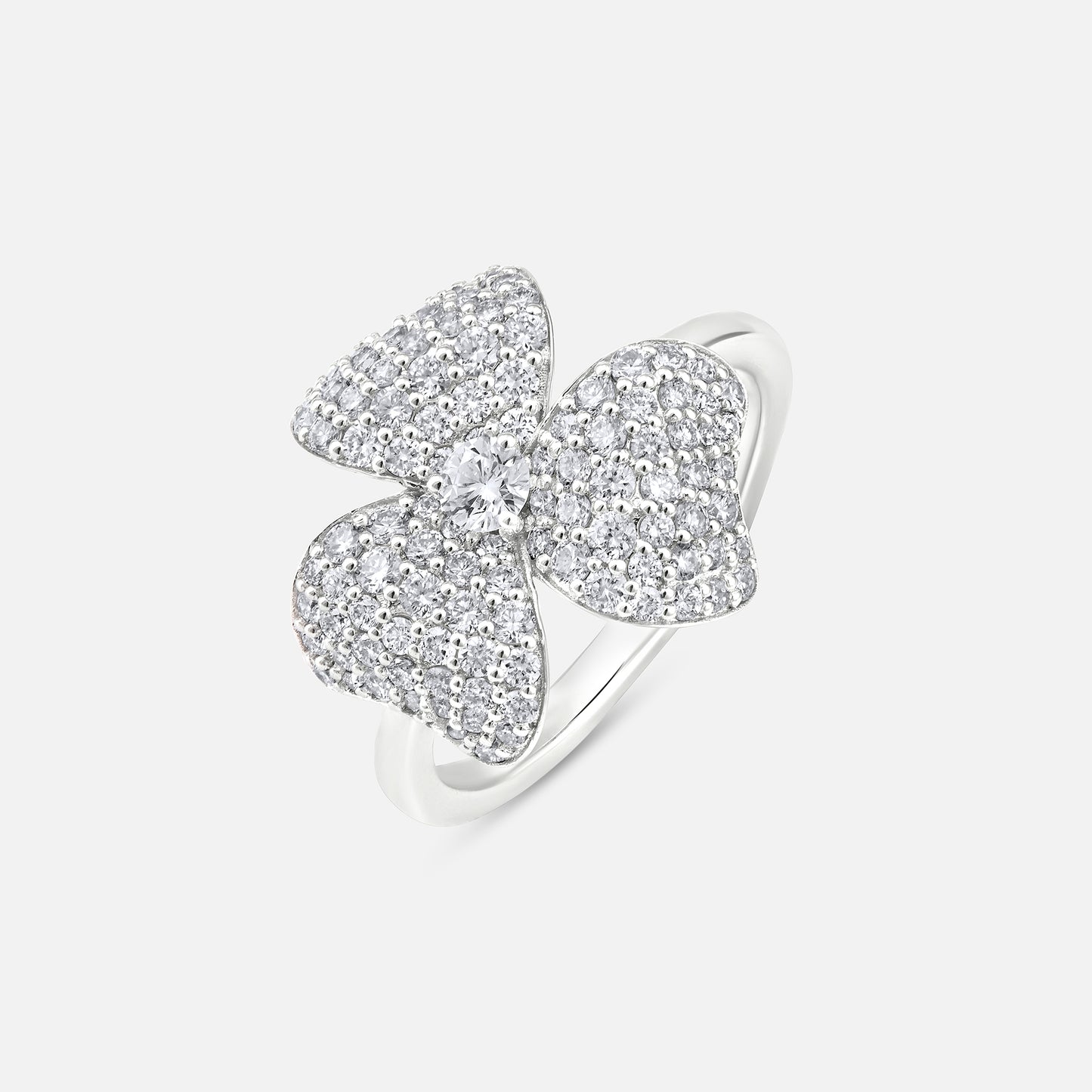 Diamond Blossom Ring