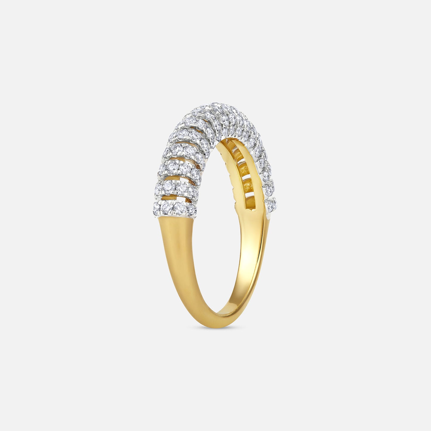 Étoile Pavé Diamond Ring
