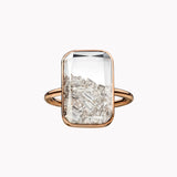 Marquise 4 Station Diamond Ring