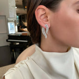 Designer Flower Petal Earring