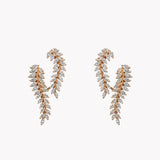 Designer Flower Petal Earring